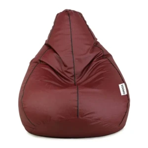 Classic XXL Bean Bag Cover (Without Beans) - Tan With Black Piping 1