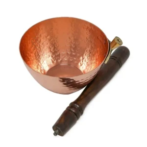 Copper Frying Pan, 4.25 Inches, Gold, 1 Piece
