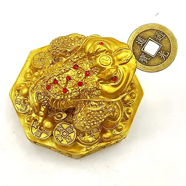 Feng Shui Lucky Three Legged Feng Shui Money Frog Toad Good Luck5 PovTaka