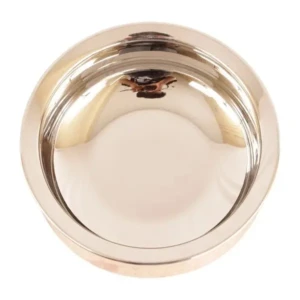 Hammered Steel Copper Serving Handi Bowl Without Lid, Serveware & Tableware, Home Restaurant, 300 ML,1pc