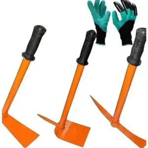 Heavy Duty Gardening Tools Planting Kit, Durable Steel Planter Gifting Tools Garden Tool Kit (4 Tools) 1