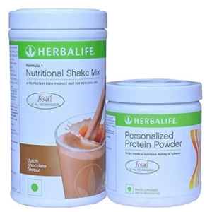 Herbalife Formula 1 Chocolate Shake 3 Protein Powder (500 g)+Protein Powder 200g