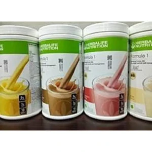 Herbalife Formula 1 combo pack of 4 mango, chocolate, strawberry and vanilla shake mix
