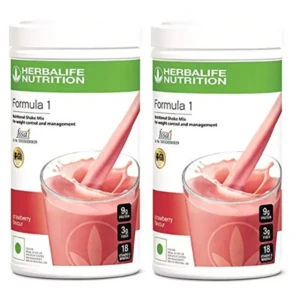 Herbalife Formula 1 Nutritional shake mix (Pack of 2) (Strawberry)
