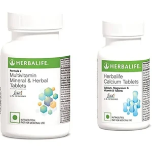 HERBALIFE Multivitamin Mineral and Herbal Tablets & Calcium Tablets (215 g)