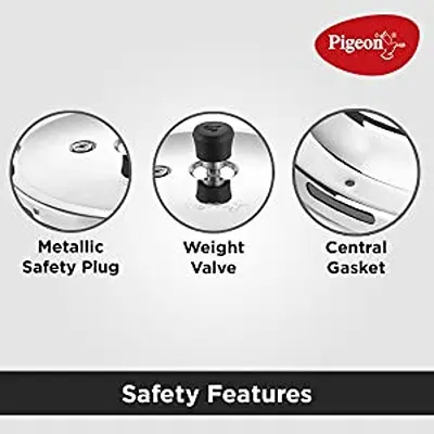 Pigeon All in One Ceramic Super Cooker, 5 Liters, Black Transparent8