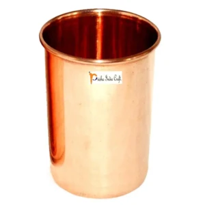 Pure Copper Glass Tumbler, Capacity 320 ML1
