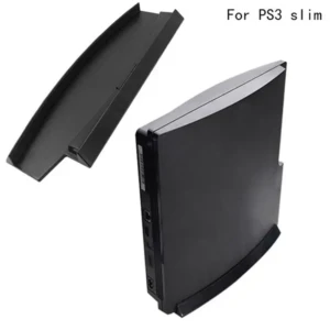 Vertical Stand Holder for Sony Playstation 3 PS3 Slim Console Plastic Base Dock 4000 Black
