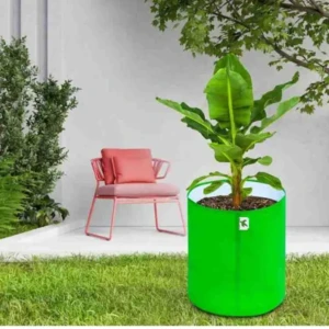 10pcs Grow Bags 12?12 inch 5 pc and15 x 6 inch 5 pc, Terrace Gardening Plant Grow Bag Pack(10)