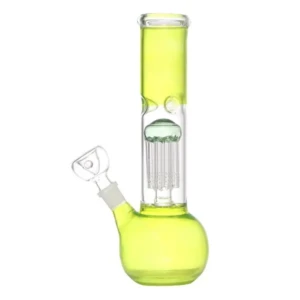 11-Inch Glass 10 Arm Tree Percolator Smoking Hookah Ice Bong with Shooter Pipe (29cm, Green)1