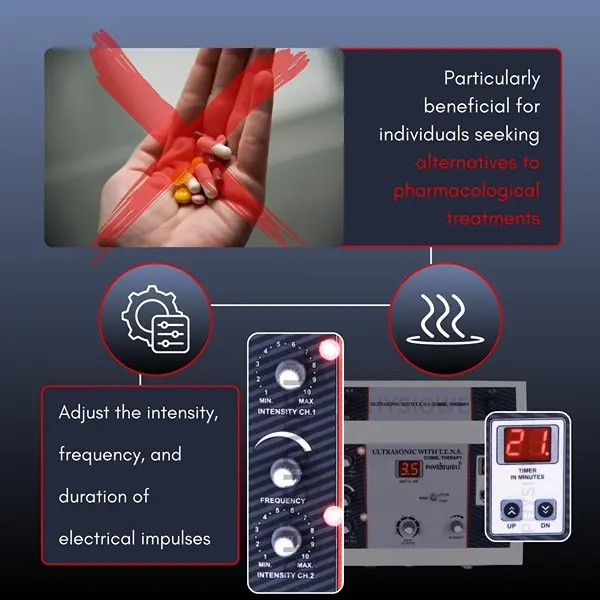 2 channel Physiotherapy Machine Electrotherapy Combo for All Pain Relief Device Physiotherapy Equipment 6