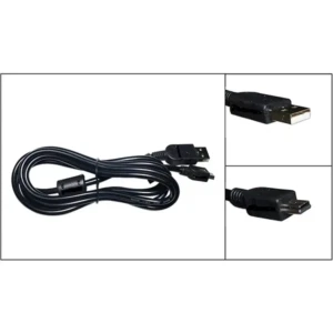 2 in 1 Charging and Connecting Cable for PSP Console (Mini- USB Type-5)1