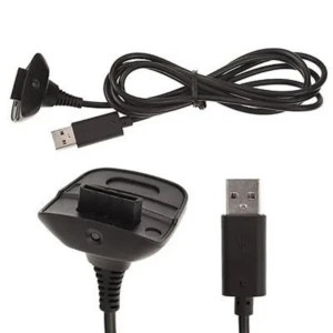 2 in 1 Charging and Connecting Cable for Xbox 360 Wireless Controller