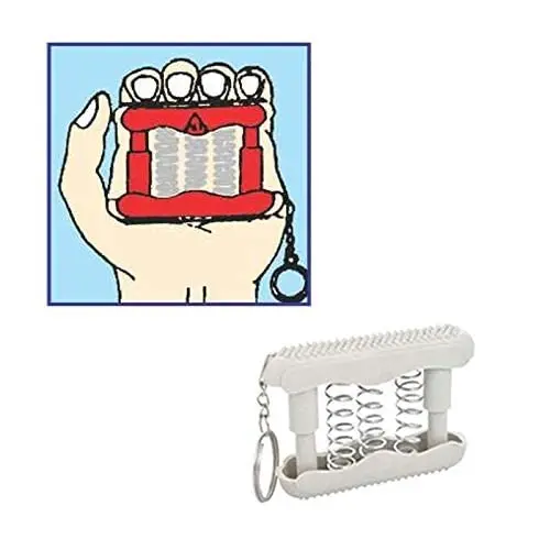 Acupressure Massager Tools Kit Combo With Blood Pressure Control Bracelet & Magnetic Power Clip & Pocket Exerciser (Pack of 7) Massager (Multicolor)3