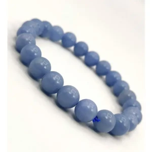 Angelite Bracelet Reiki Healing Crystal Stylish