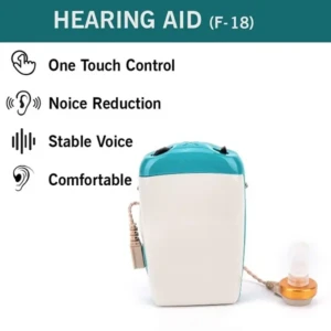 Axon Compact F-28 Pocket Model Axon Hearing Aid for Older Adults