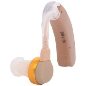 Axon Hearing Aid X-168 Bte Hearing Aid Ear Machine Behind The Ear Sound Amplifier - Beige 1