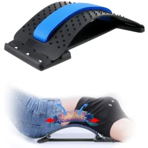 Back Acupuncture Massager Posture Corrector Stretching Device Magic Stretcher Equipment with Acupressure Points,Spinal Pain Relief Spine Relaxation tool (1pcs/multicolour)