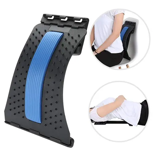 Back Acupuncture Massager Posture Corrector Stretching Device Magic Stretcher Equipment with Acupressure Points,Spinal Pain Relief Spine Relaxation tool (1pcs multicolour)5