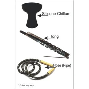 Belvedere 1000 Grams Iron Hookah Shisha Pot Clear Hookah