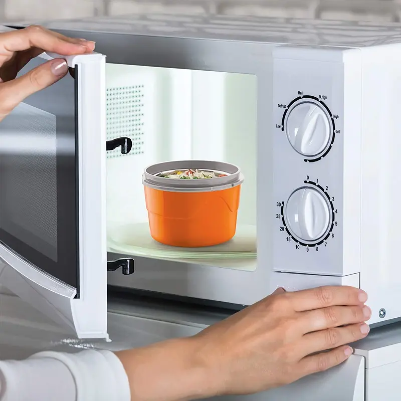 Cello Max Fresh Hot Wave Microwaveable Lunch Box, Stainless Steel Inner, 3pc 6