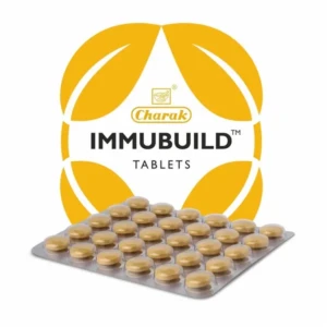 Charak Pharma Immubuild Tablets (Builds Immunity, Strengthens Defense) - 30 Tab