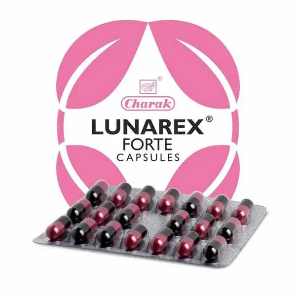 Charak Pharma Lunarex Forte Capsule (balance hormones) - 20 Cap