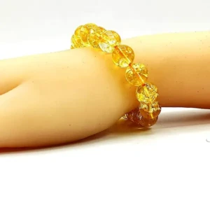 Citrine Bracelet for Financial Luck Stylish Charm Crystal Bracelet for Men Women Boys and Girls2 StoreEla.com