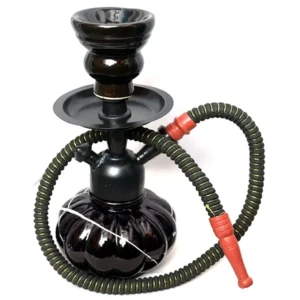 Combo of 12 Inches Glass, Turkish Iron Hookah, 10 Shisha Magic Charcoal Disk and Premium Hookah Herbal Flavour 2