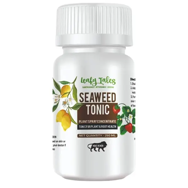Concentrate Liquid Seaweed Fertilizer Tonic for Plants 250 ml for Plant Growth, Flowering & Fruiting 1