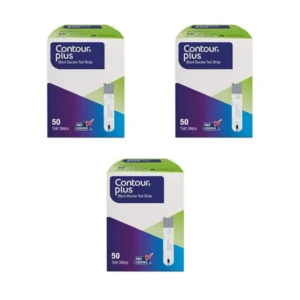 CONTOUR Plus Strips 50 Count (Multicolor) - Pack Of 3 For Unisex Adult 1