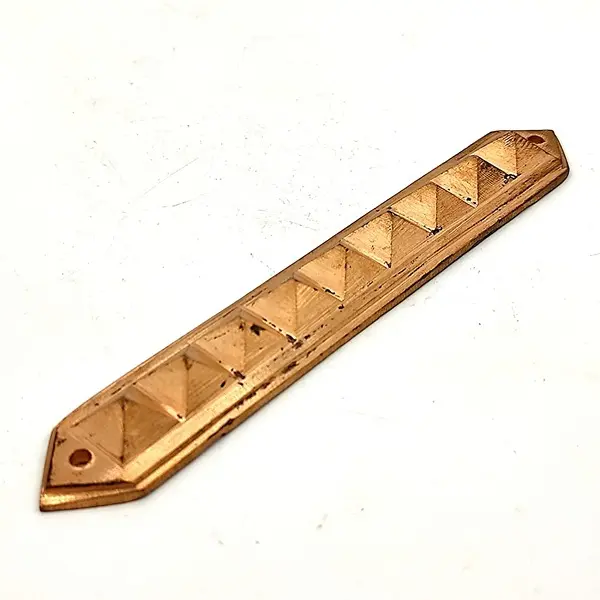 Copper Vastu Pyramid Divider Patti Strip 100x Powerful Vaastu2 StoreEla.com