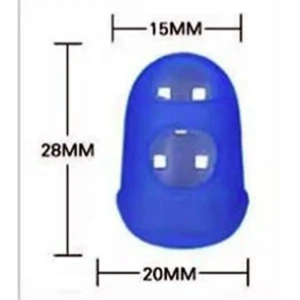 Cute Critters Finger Sleeve, 4-8 PCS Silicone Guitar Thumb Bass Finger Picks Protector Plectrum Anti-Scalding (Random Color) (4pc) 2