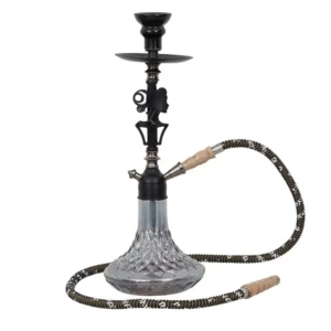Designer Black Matki Lady queen Hookah Set (18.50 Inch)3