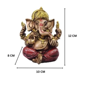 Divine Ganesha Statue Ganesha Murti Ganpati Idol for Home Decor Statue Pooja Lord Ganesh Figurine