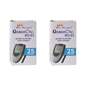 Dr. Morepen BG-03-25 Strips (Pack of 2, Multicolor) 1