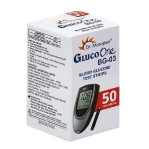 Dr. Morepen Gluco-One BG-03 Blood Glucose 50 Test Strips Only 1