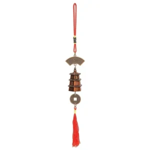Feng Shui Tibetan Hanging Money Bell for Yantra Car Home Wall Decor or Good Luck1 StoreEla.com