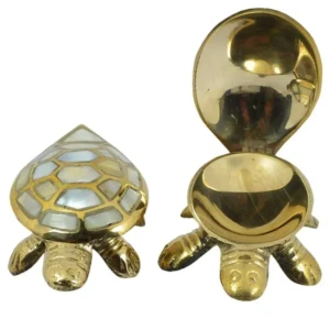 Feng Shui Wish Fulfilling Brass Tortoise1 StoreEla.com