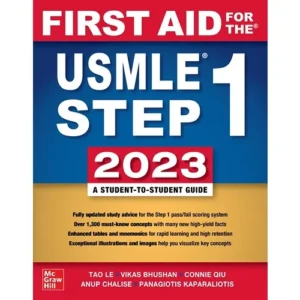 First Aid for the USMLE Step 1 2023, Thirty Third Edition Paperback1