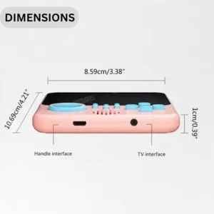 G7 Retro 3.5-Inch LCD Color Screen Handheld Game with Gamepad Support Console Mini Ultra-Thin 666 Built-in Games