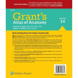 Grant’s Atlas of Anatomy, 14e (PB) Paperback 14th Edition