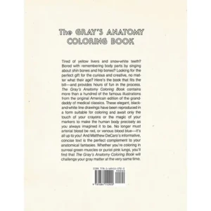Gray’s Anatomy Coloring Book Paperback ? Illustrated