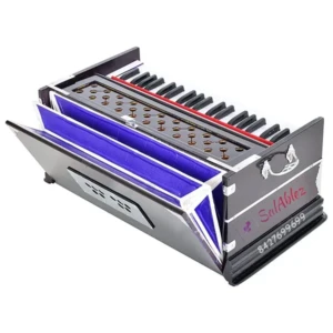 Harmonium 7 Stopper, Double Bellow, 39 Key, Two Reed(Bass-Male),3 1-4 Octave Folding Portable Harmonium 1