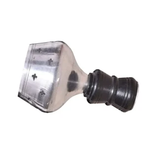 Haryanvi Desi Brass Silver Hookah Chillim