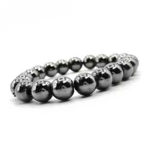 Hematite Bracelet for Protection & Grounding Charm Crystal Bracelet