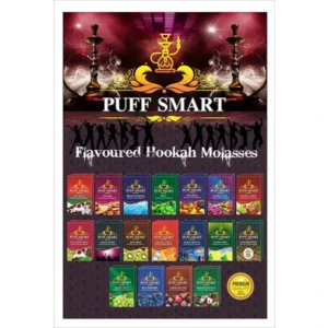 Herbal Hookah Molasses (100% Nicotine and Tobacco Free) Double Apple, Brain-o- Freeze, Zafran Pan, Watermelon, Pan Kiwi Mint and Dubai Special Hookah Flavor (Pack of 6)