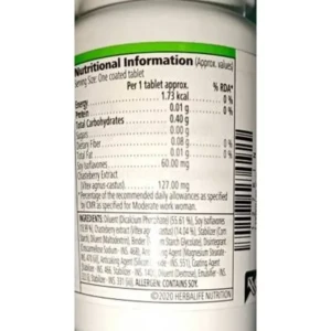 HERBALIFE WOMEN CHOICE CHASTEBERRY EXTRACT TABLET-30 TABLETS (2 x 30 Tablets)