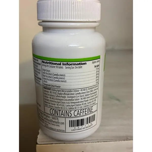 Herbalife XYAX Herbal Control - 90 Tablets 4