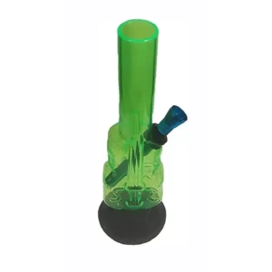 Highly Durable New Guitar Design Glass Bong Smoking Hookah Bongs (Green)1